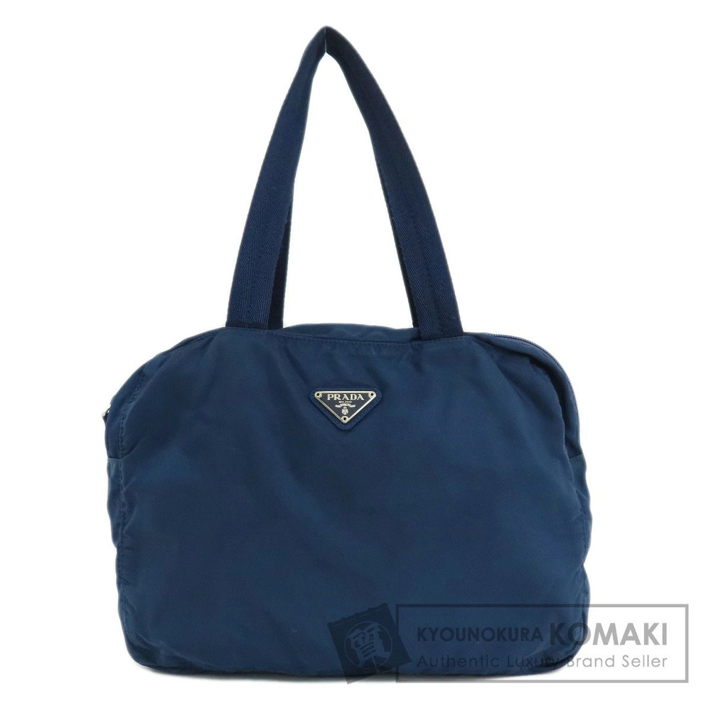 Prada logo handbag Blue